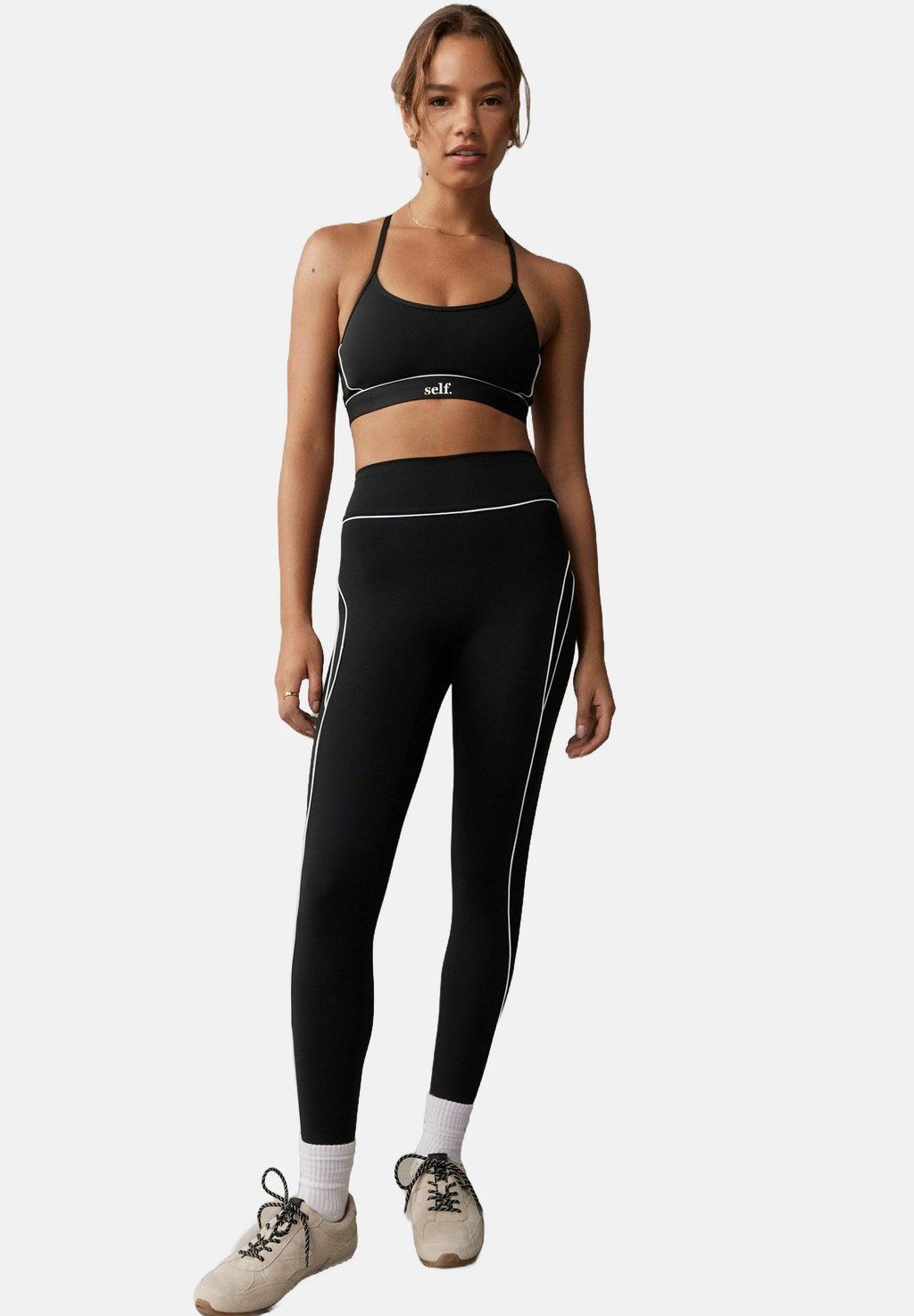 

Леггинсы HIGH WAIST Self., черный
