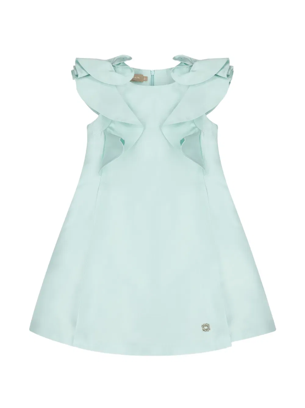Платье А-силуэта Elie Saab Junior, синий