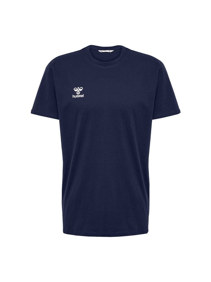 

Футболка Hummel Rundhalsausschnitt gesticktes Logo Regular fit, синий