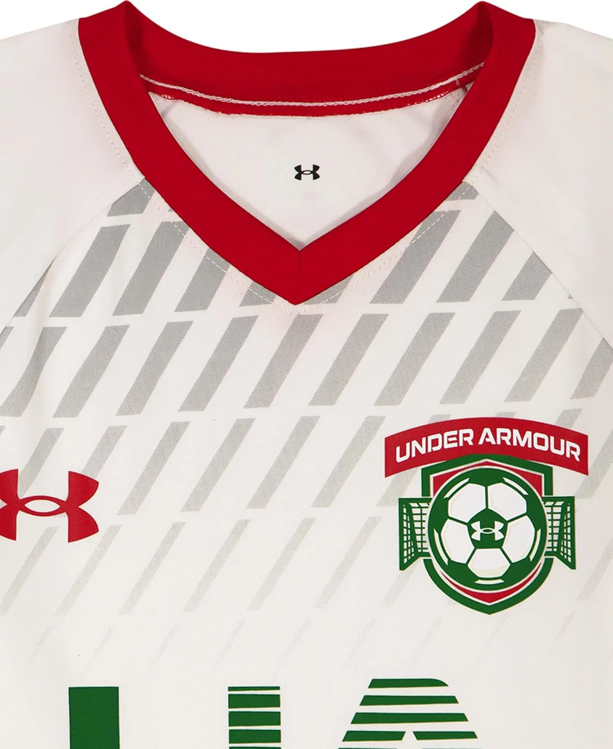 Детский комплект футболка и шорты Under Armour, Red Soccer Tech — фото 3