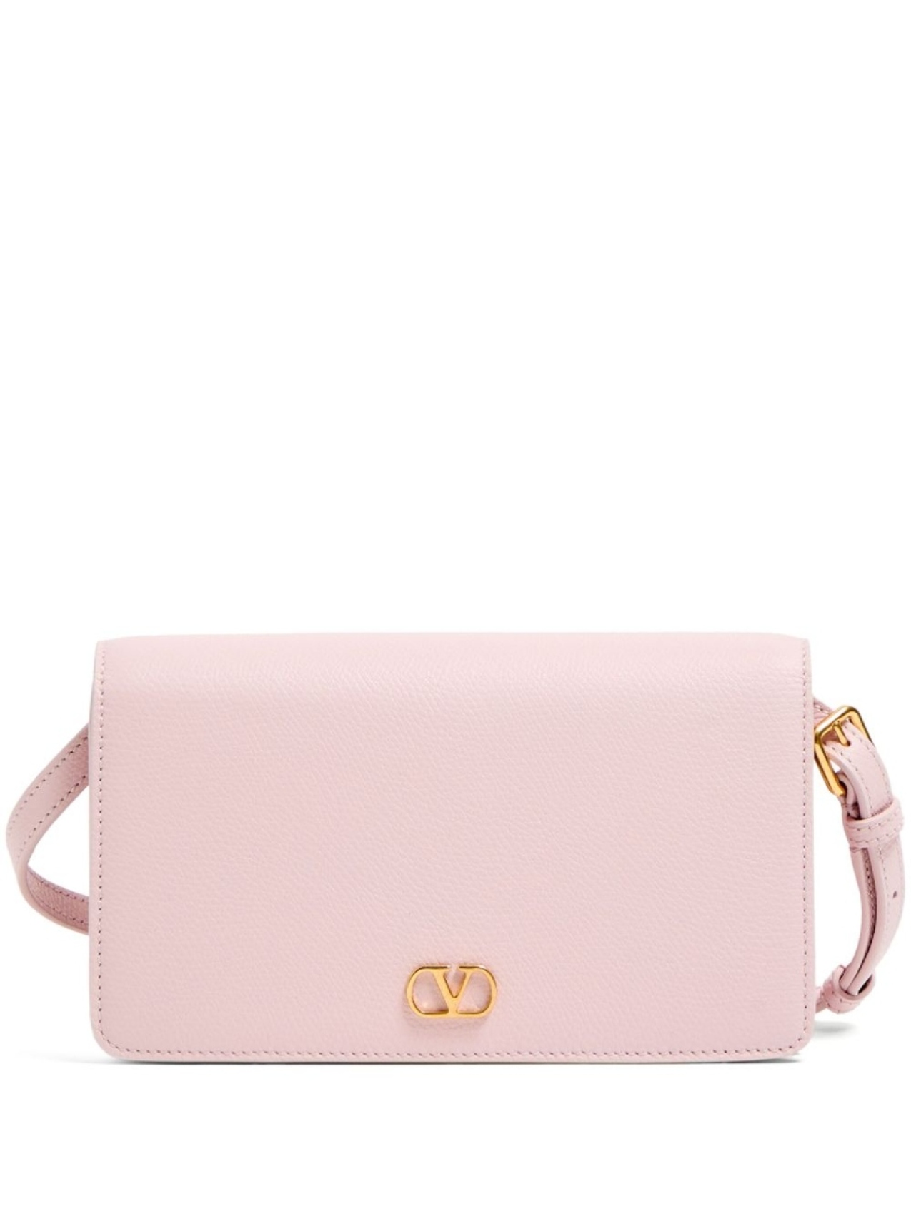 

Valentino Garavani мини-сумка через плечо с логотипом VLogo Signature, розовый