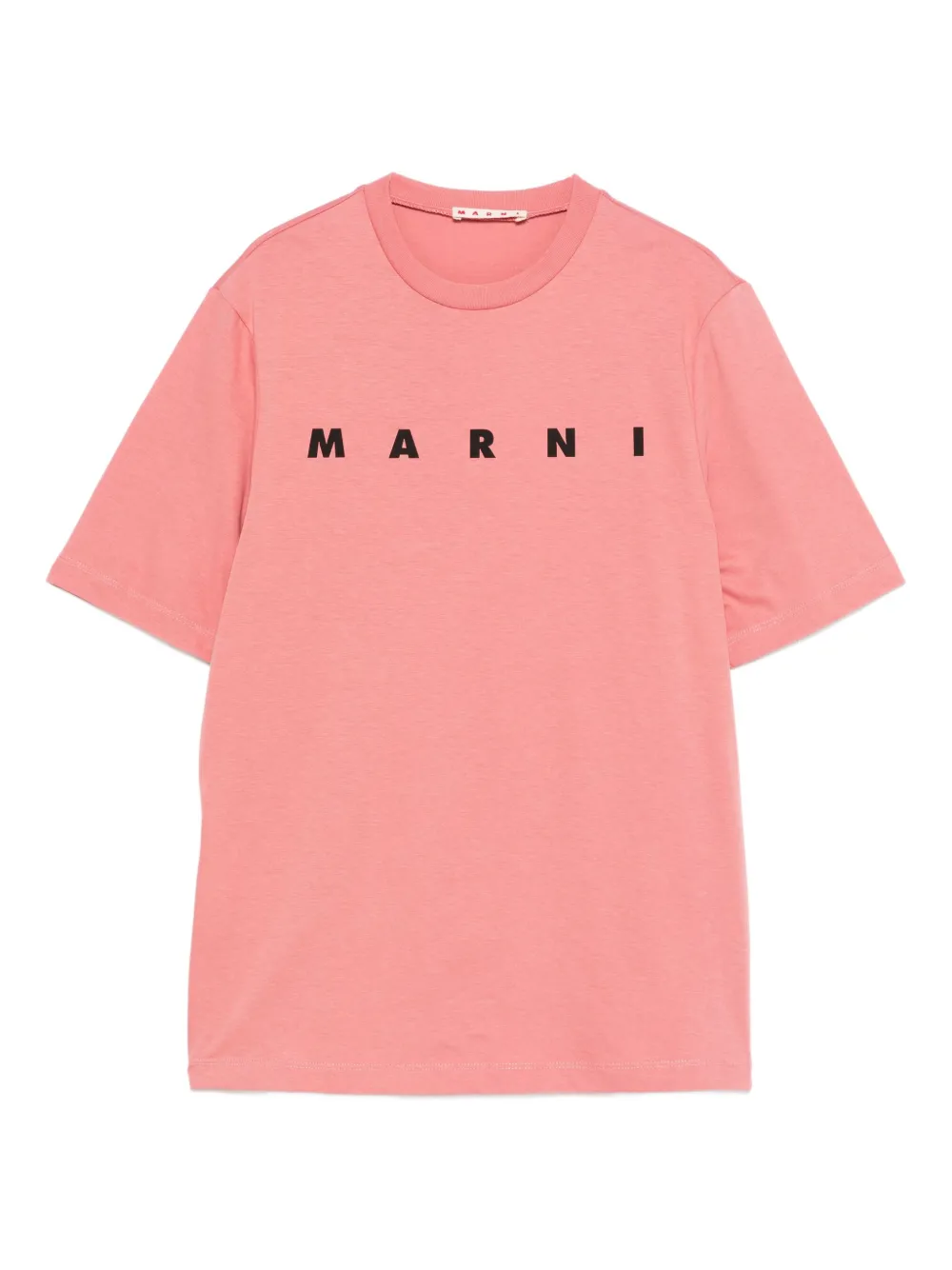 

Футболка с логотипом Marni Kids, розовый