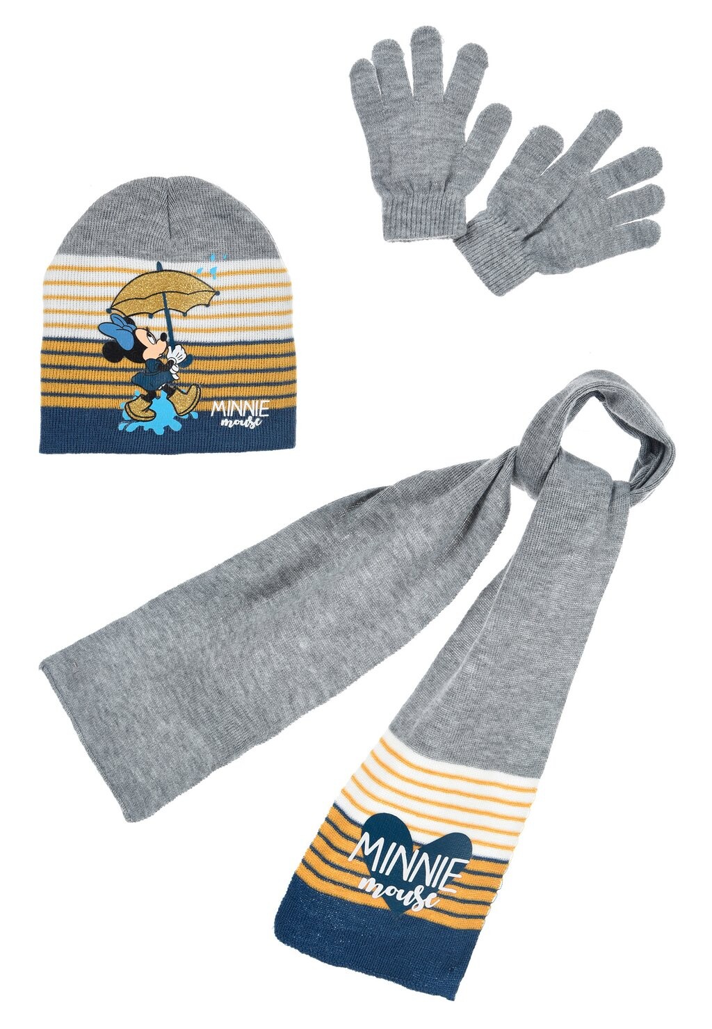 

Шарф SET 3 Mickey & Minnie, цвет grau