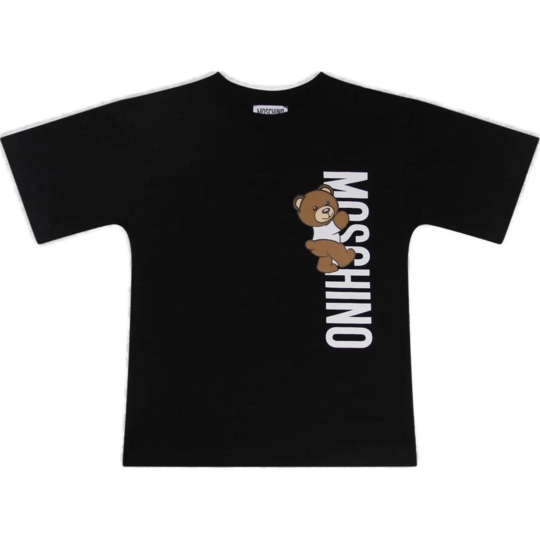 

Детская футболка MOSCHINO, морской синий