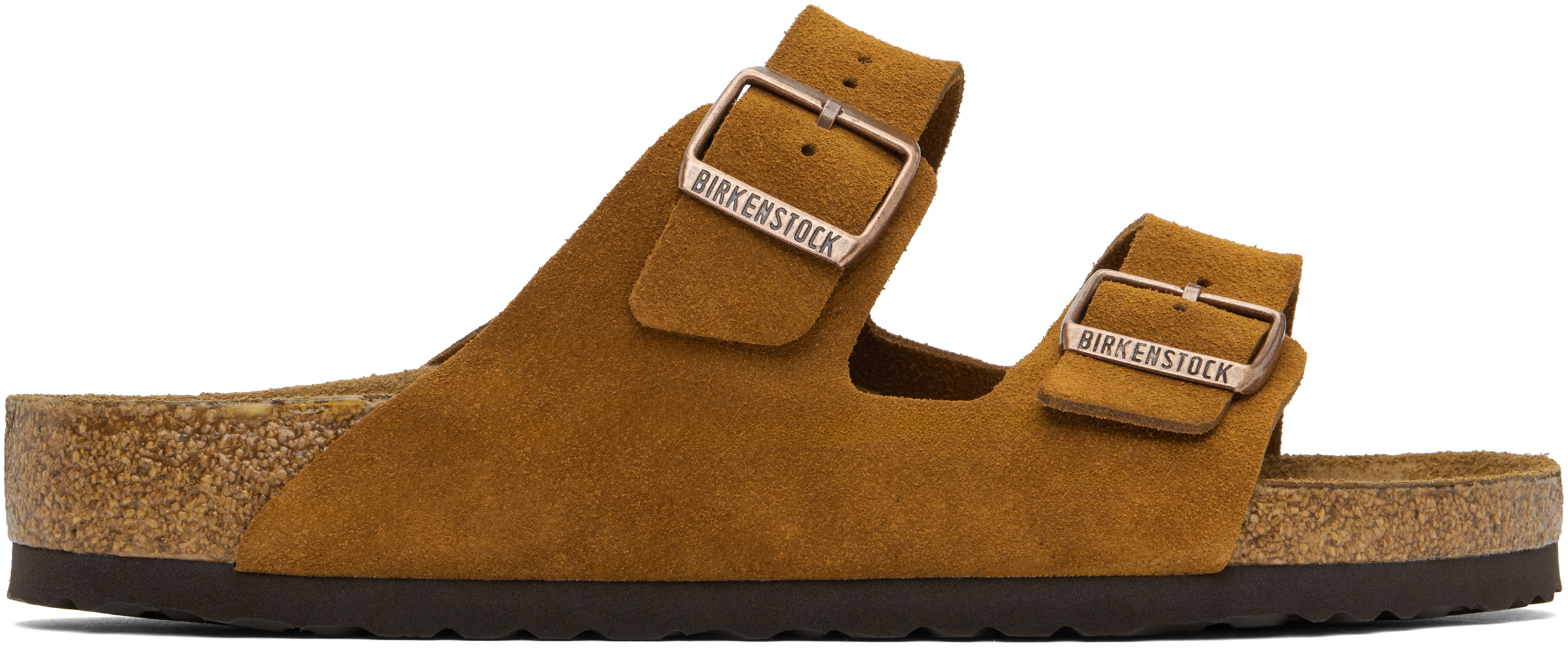 

Сандалии Arizona Soft Footbed Regular Tan Birkenstock, Mink
