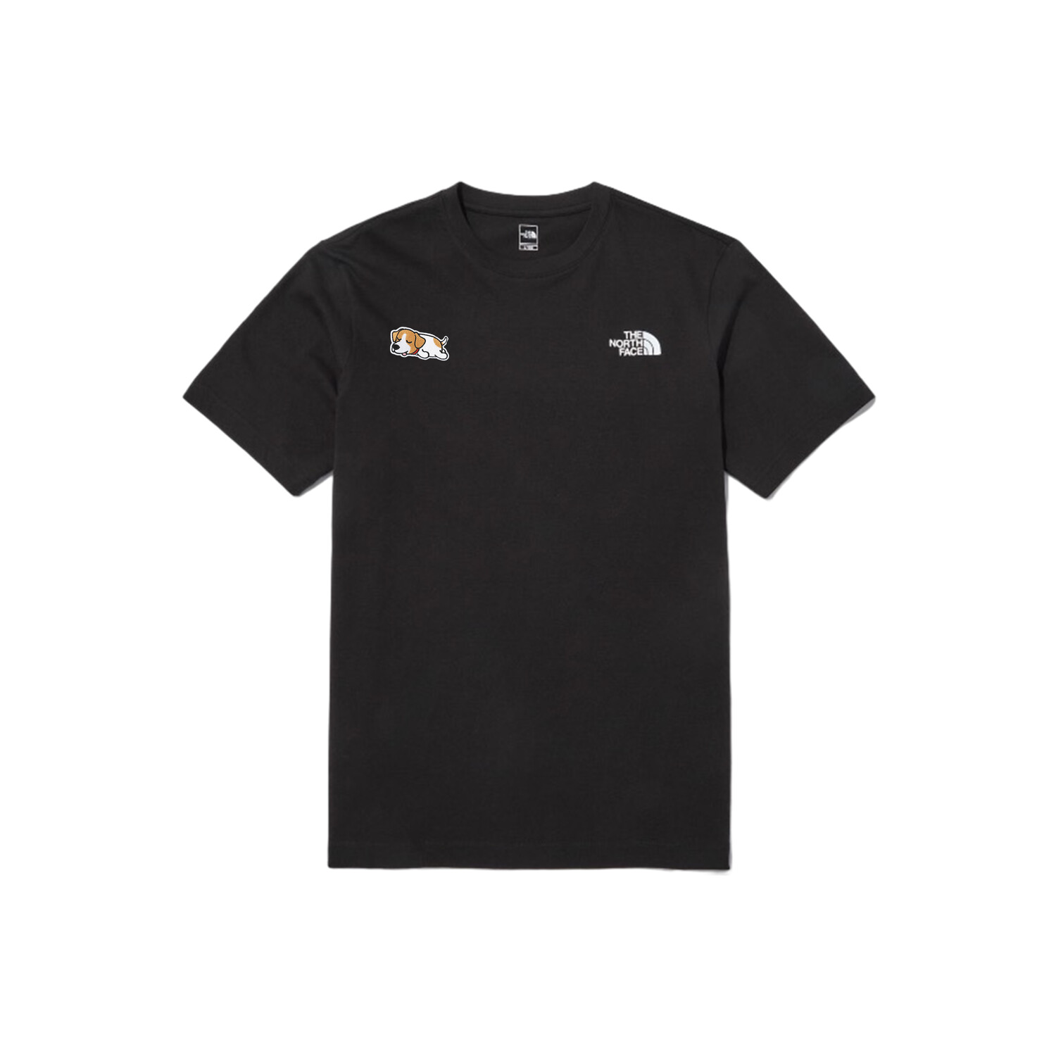 

Футболка унисекс черная The North Face, черный