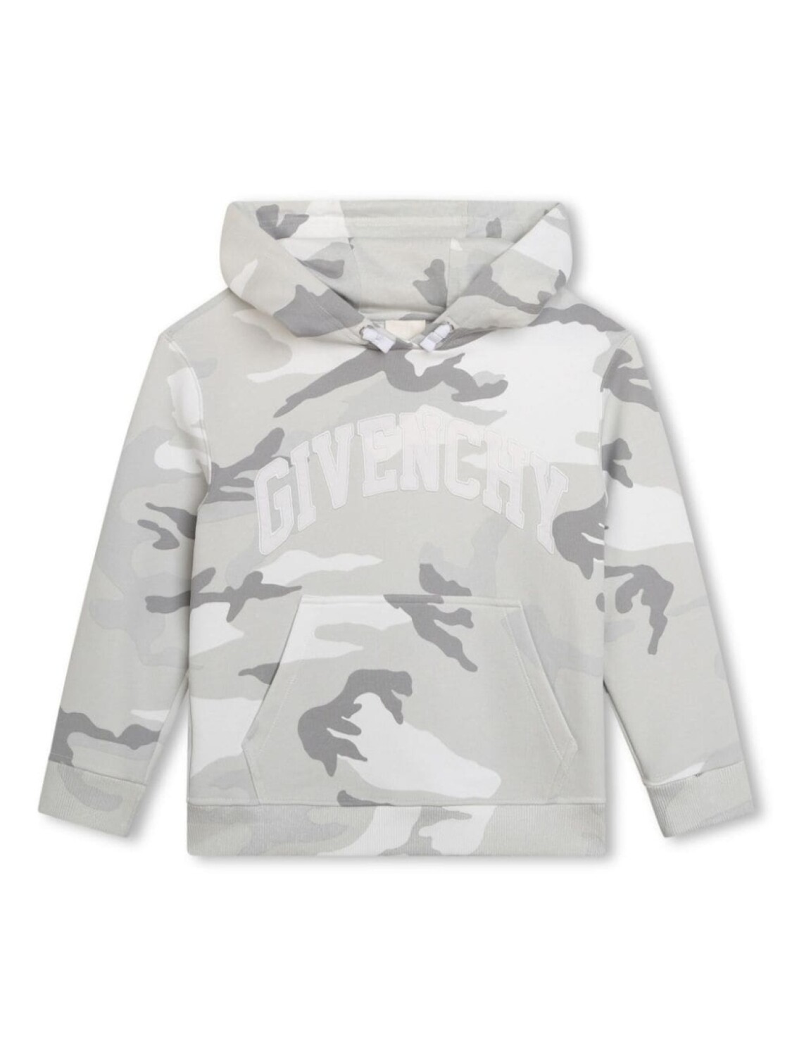 

Givenchy Kids худи с логотипом, серый
