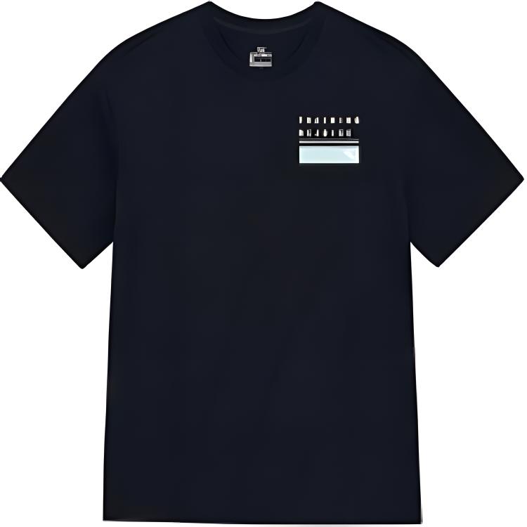 

361° Футболка мужская Super Black с круглым вырезом, тонкая, прямого кроя