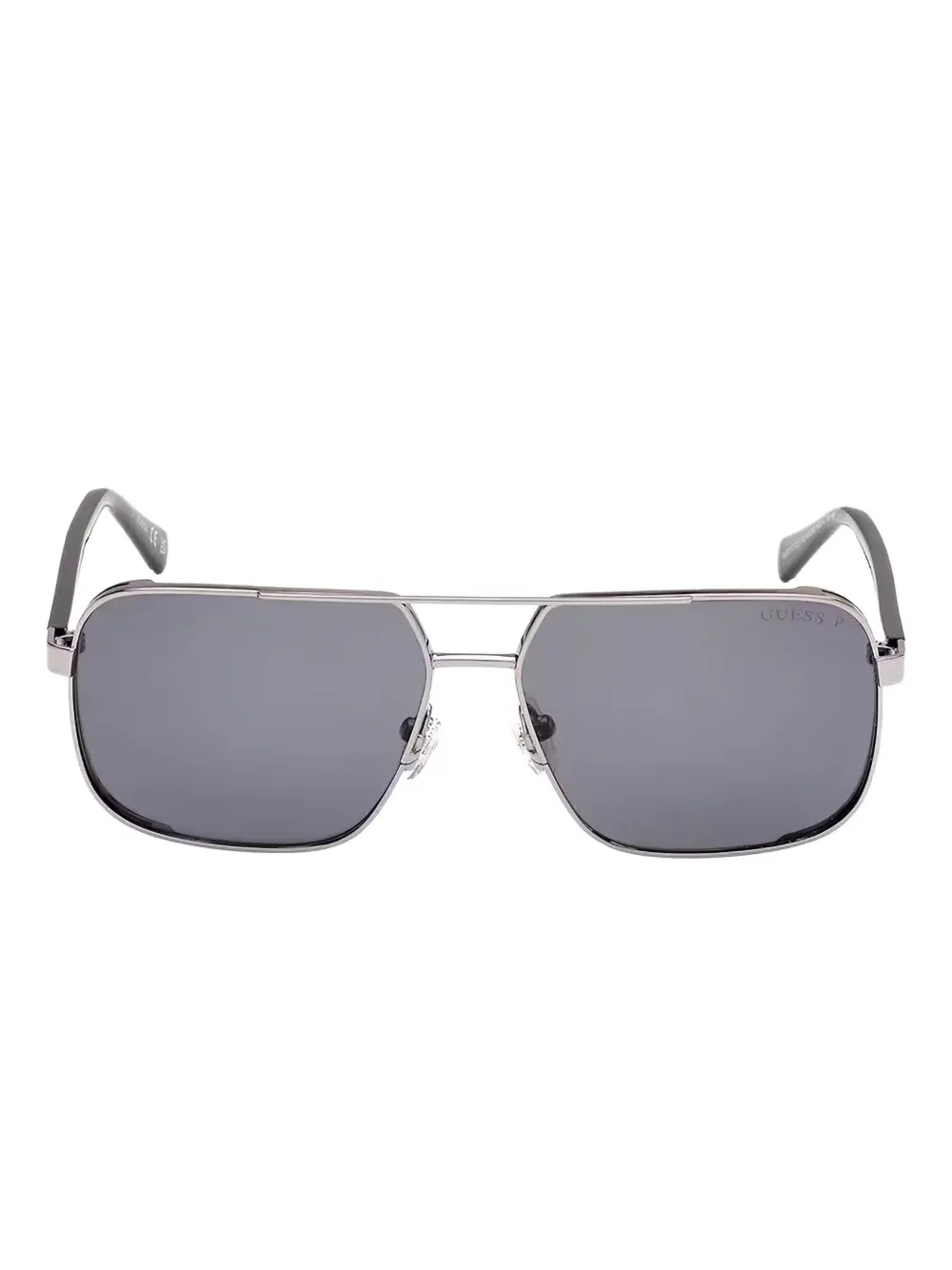 

Солнцезащитные очки в прямоугольной оправе GUESS EYEWEAR, черный