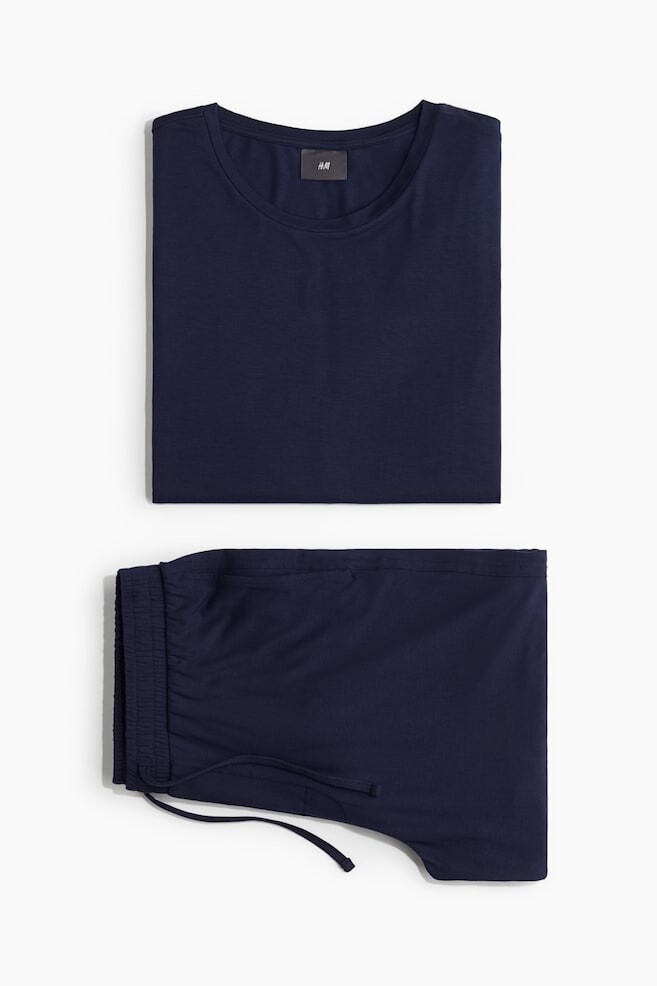 

Пижамы из джерси H&M, синий