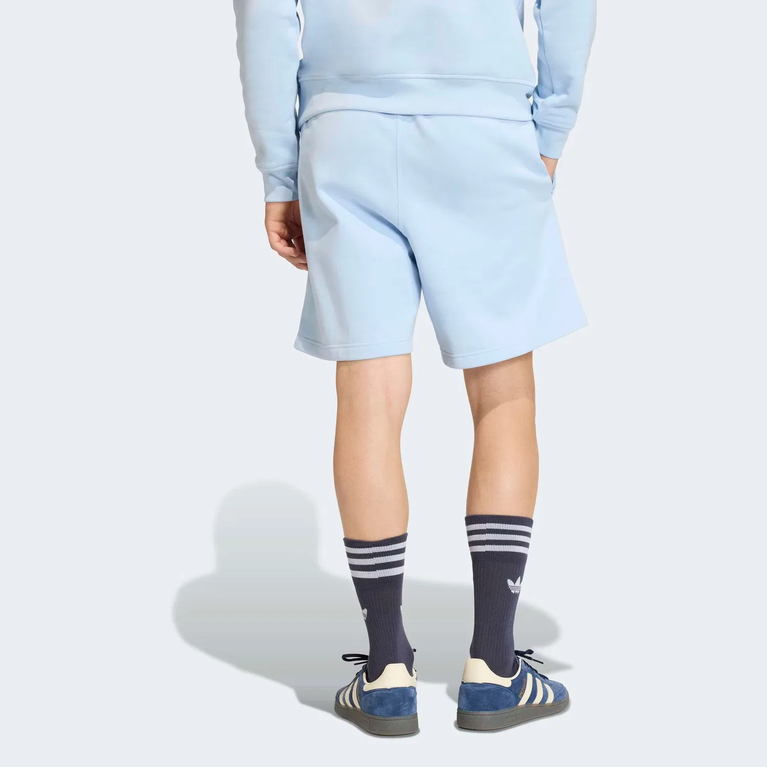 Шорты Adidas Originals Regular светло-голубого цвета