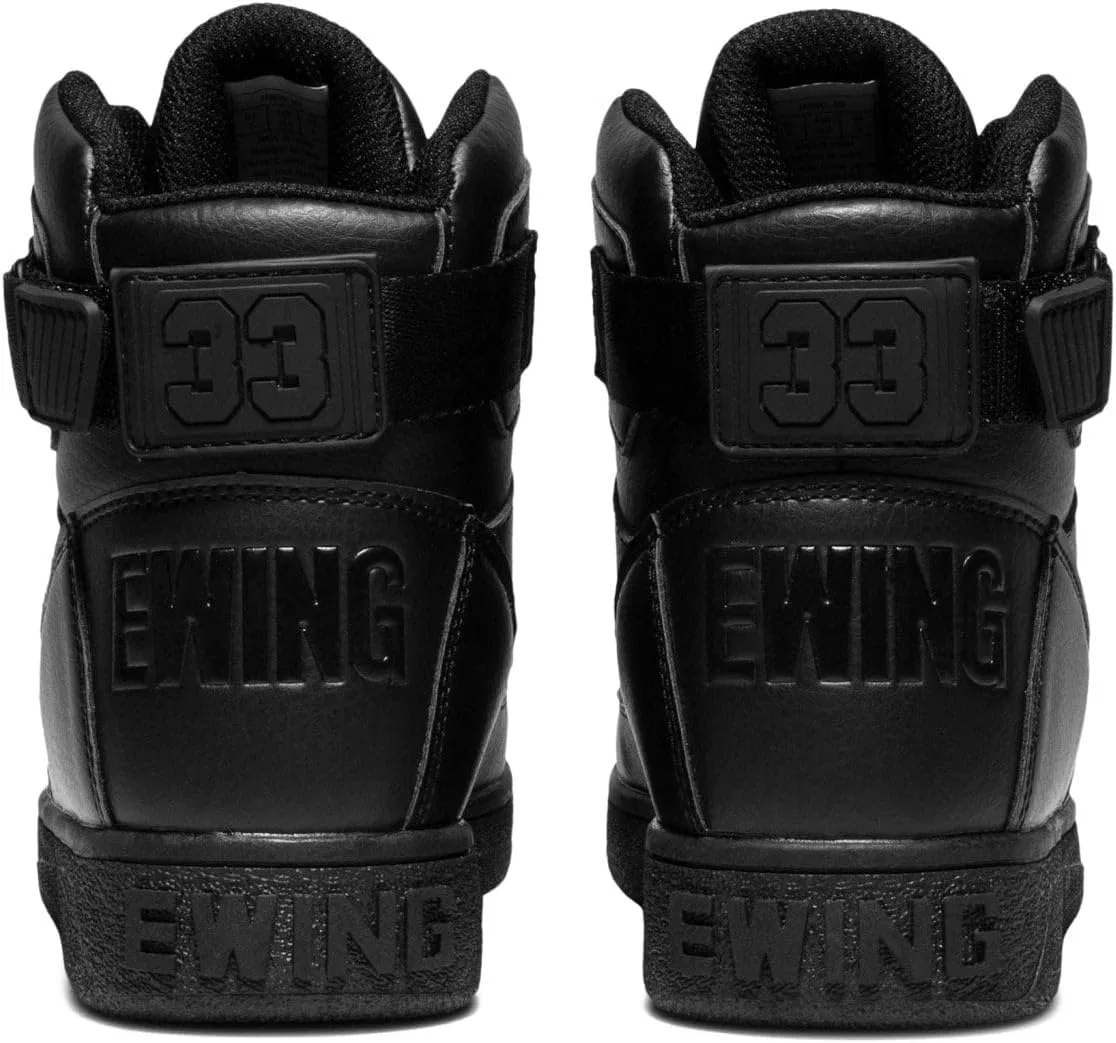 Кроссовки для мальчиков Ewing 33 HI, Black/Black — фото 3