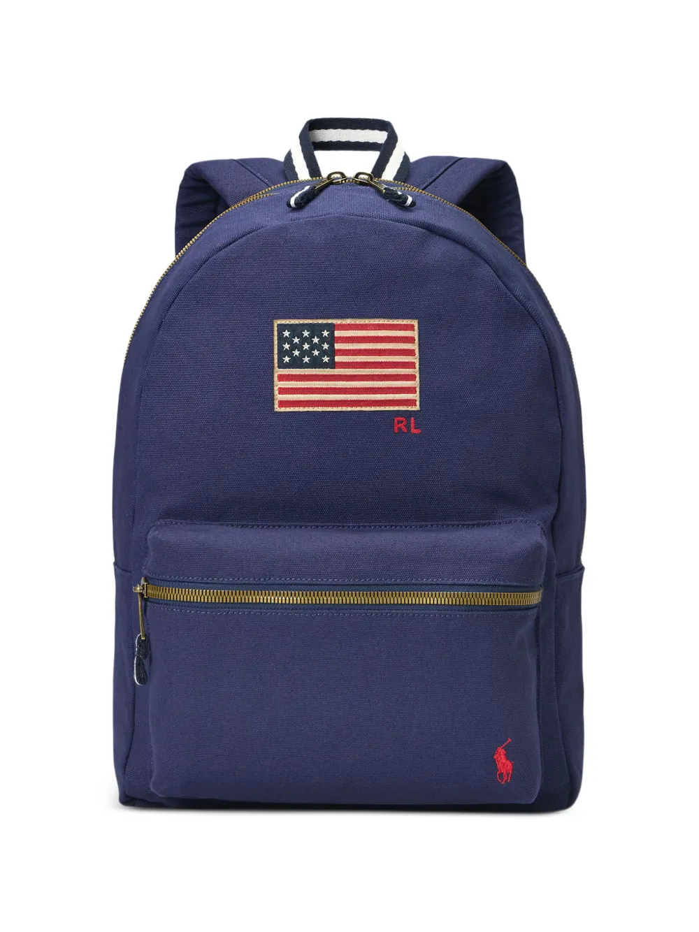 

Рюкзак с логотипом Polo Ralph Lauren Kids, синий