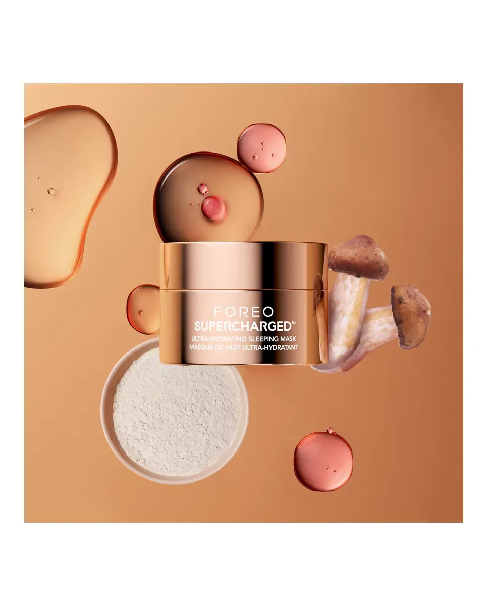 Маска для лица Foreo — SUPERCHARGED Ночная увлажняющая, 75 мл — фото 4