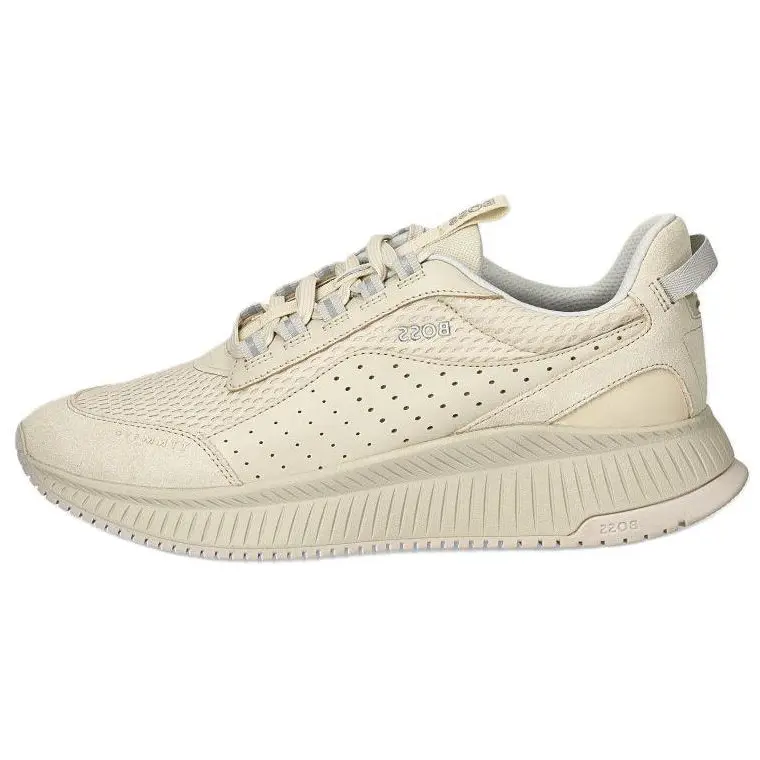 

Кроссовки HUGO BOSS Lifestyle Shoes Men Low-top Beige, бежевый