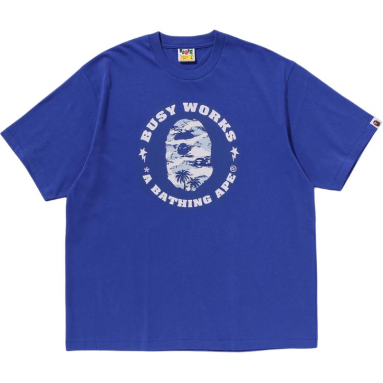 

Bape Colors Busy Works Sta футболка A BATHING APE, синий