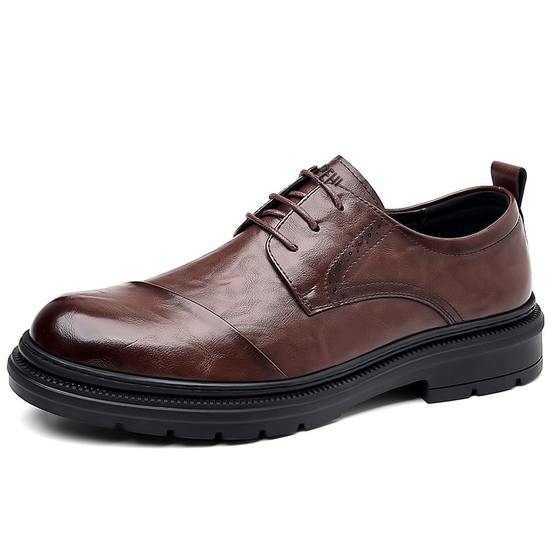 

PEHL Мужские повседневные туфли мужские низкие черно-коричневые коричневые, цвет Brown