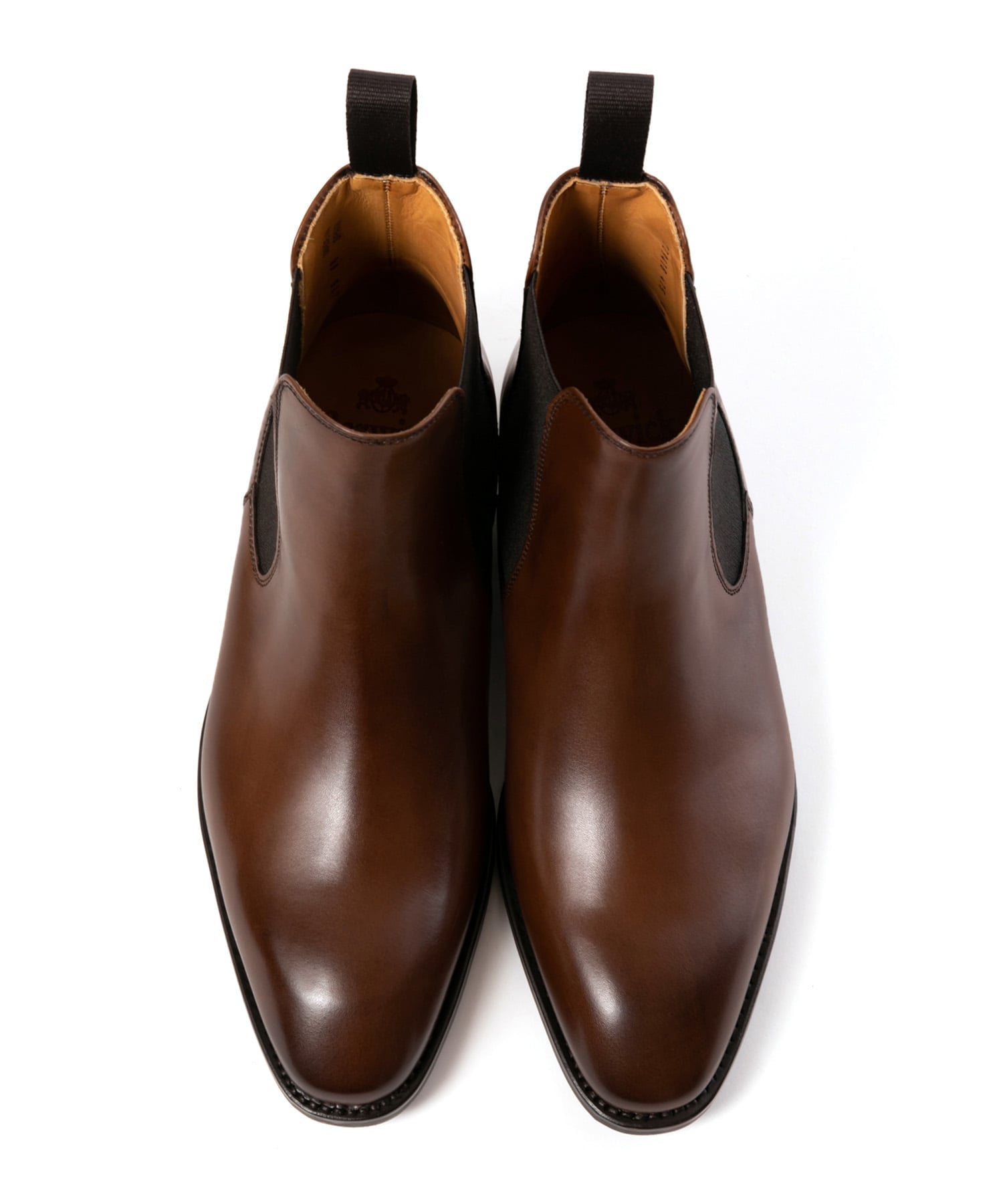 Ботинки с боковой вставкой Berwick1707, Dark Brown — фото 3