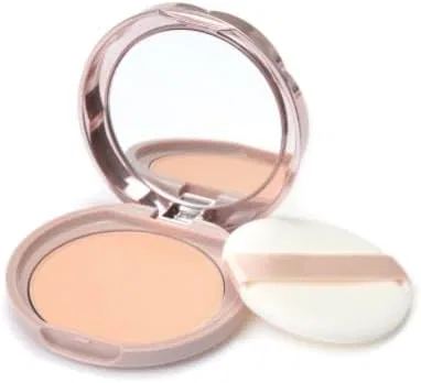 Пудра компактная матовая Can Makeup Marshmallow Finish Powder, мини, оттенок матовый охра