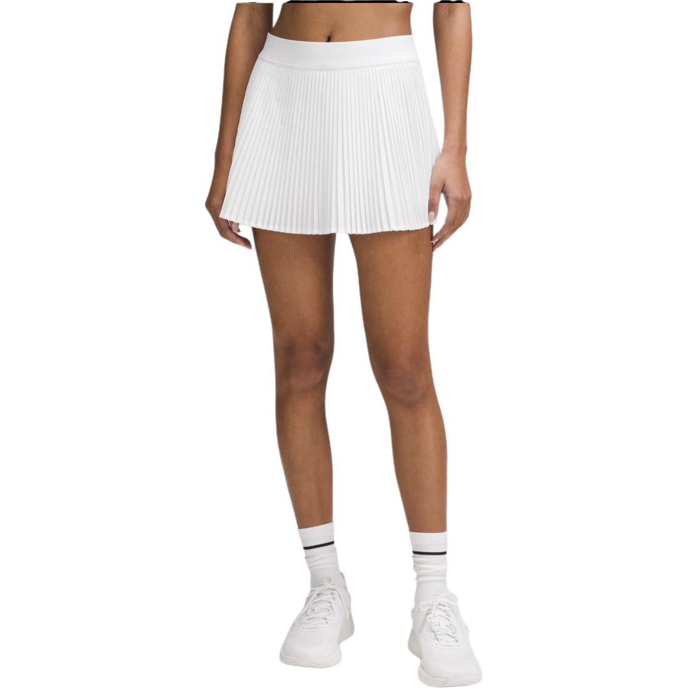 

Повседневная короткая юбка женская Lululemon, белый/wht