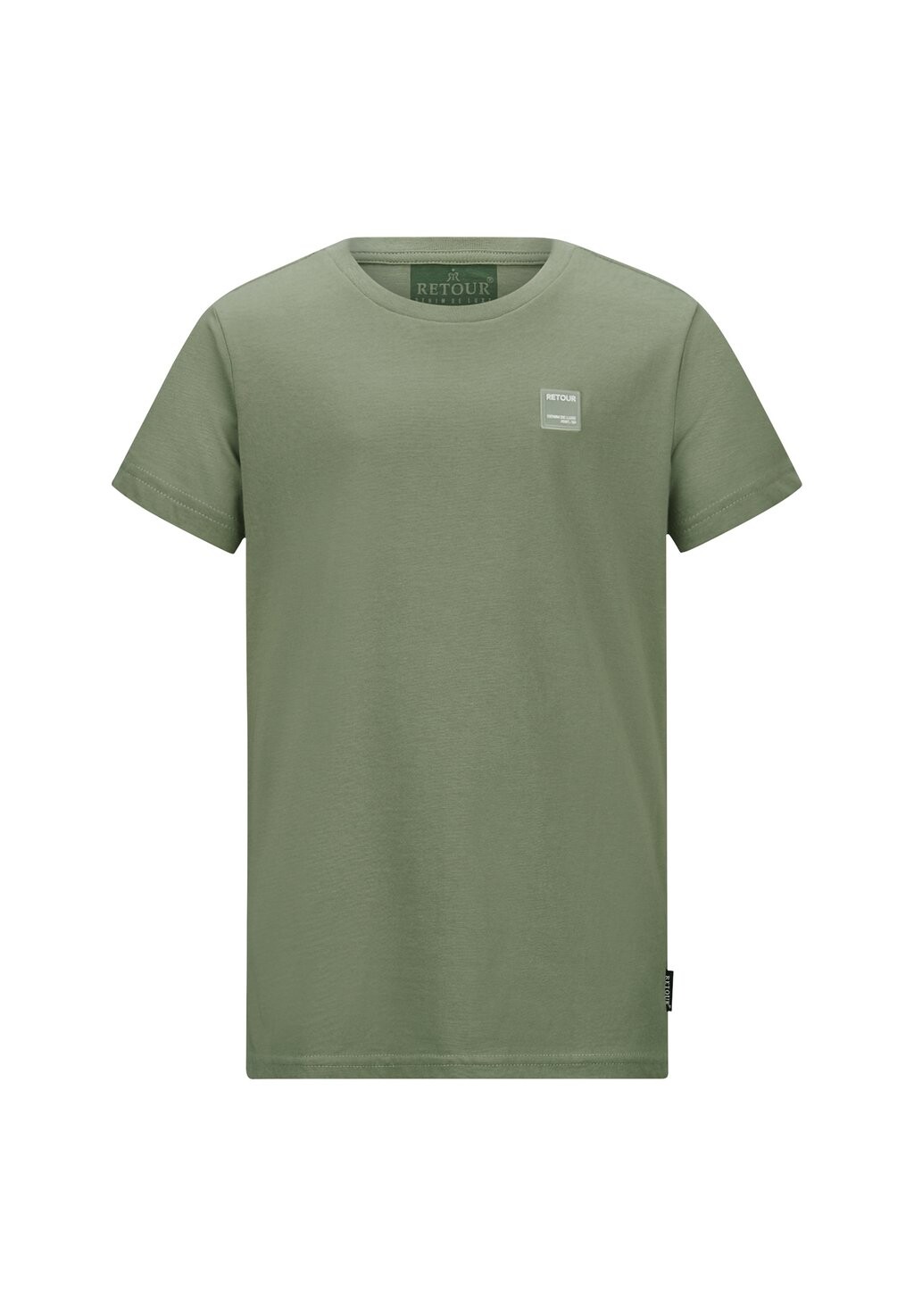 

Футболка с принтом Retour Jeans, цвет army green