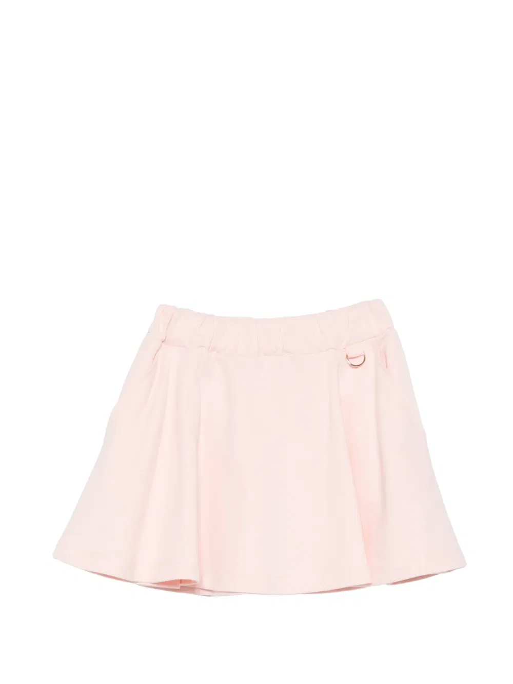 Юбка с D-образными кольцами Fendi Kids, розовый
