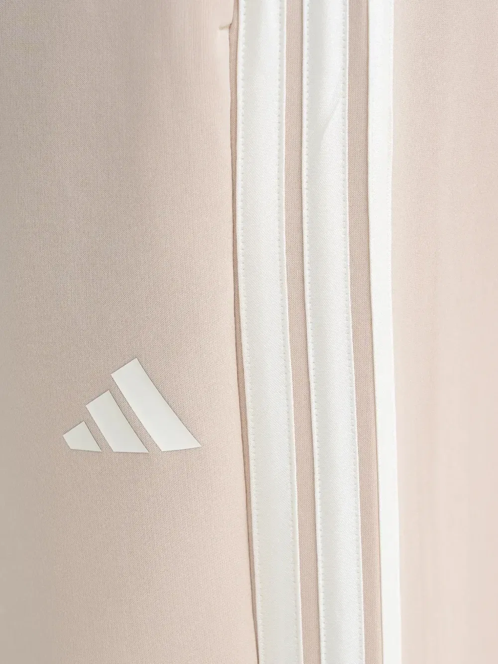Спортивные брюки с логотипом Adidas, бежевый — фото 4