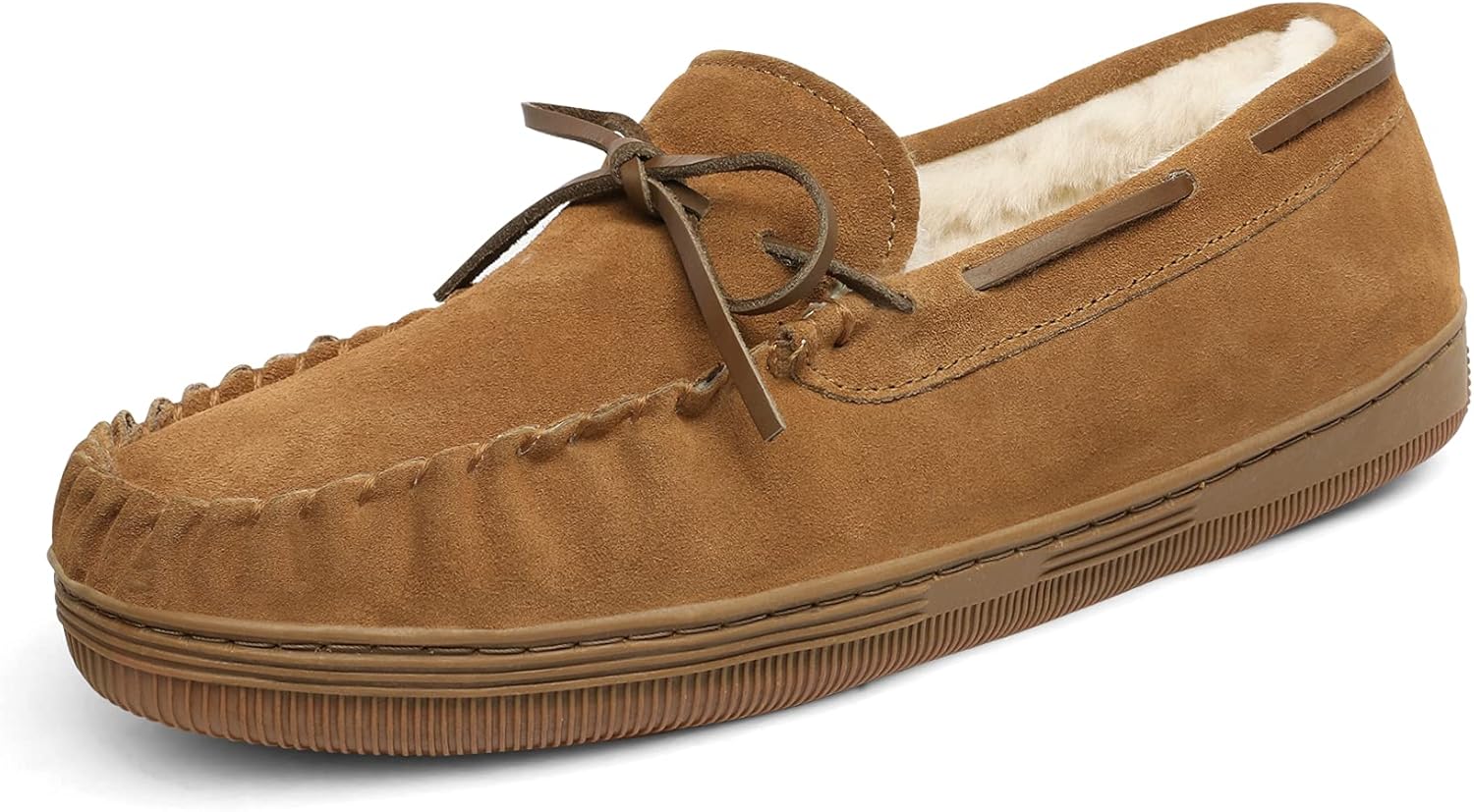 

Мокасины для мужчин DREAM PAIRS с пушистой плюшевой подкладкой, домашние туфли для дома и улицы, лоферы с флисовой подкладкой