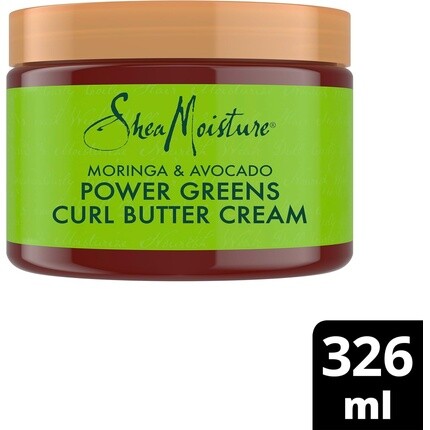 Крем для вьющихся волос SheaMoisture Moringa & Avocado Power Greens 326 мл Shea Moisture — фото 2