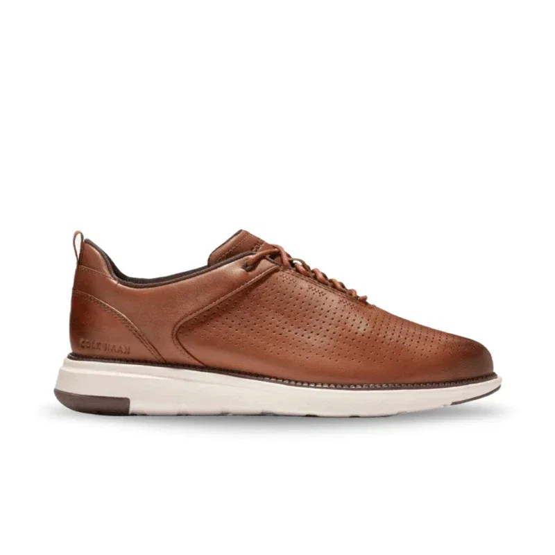 Мужские кроссовки Cole Haan Grand C37746 из британской коричневой кожи, повседневная обувь RHS7798 — фото 2