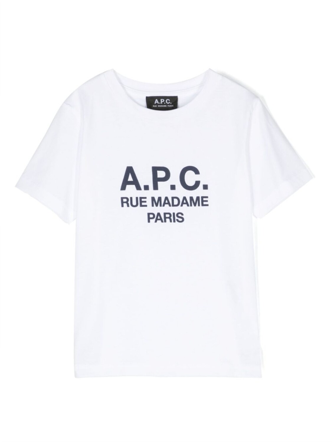 

Футболка с логотипом A.P.C. KIDS, белый