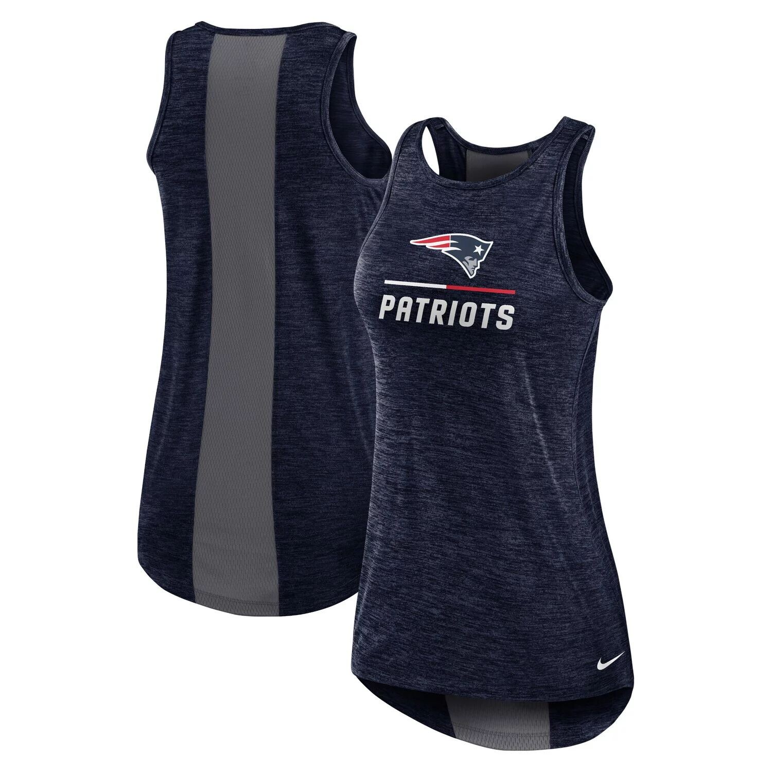 

Женская темно-синяя майка с высоким воротником Nike New England Patriots Nike, Синий, Женская темно-синяя майка с высоким воротником Nike New England Patriots Nike