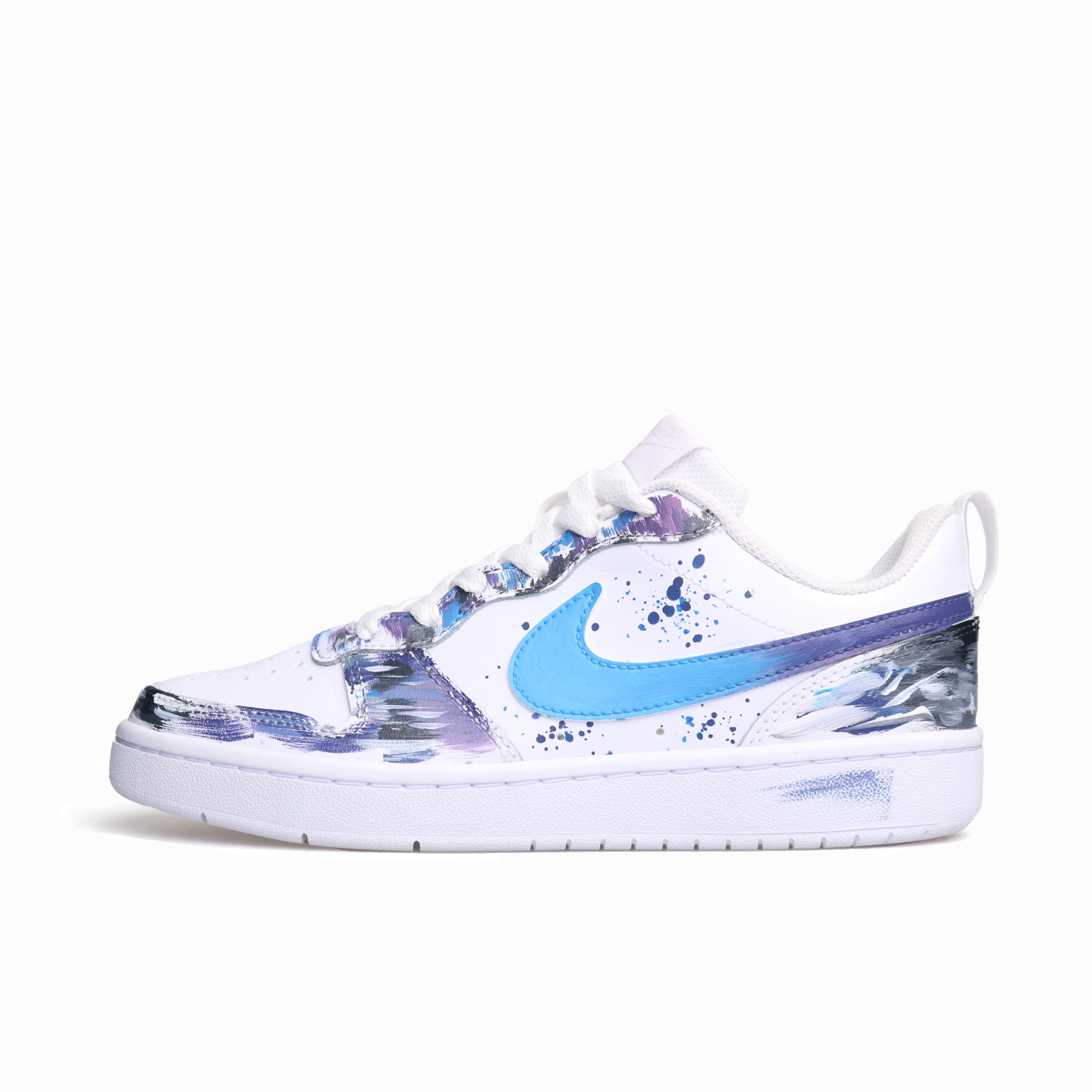 

Детские скейтерские кроссовки Court Borough для младших школьников Nike, фиолетовый