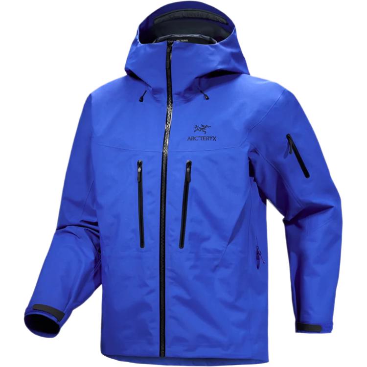 

Куртка Arc'teryx Alpha Sv Arcteryx, ultramarine синий/черный/vitality/черный