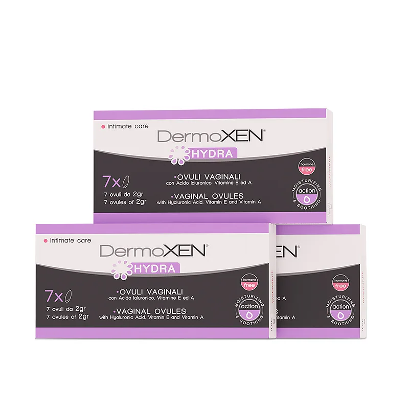 Увлажняющие таблетки для ухода за кожей, 7 шт DERMOXEN, 3 Boxes