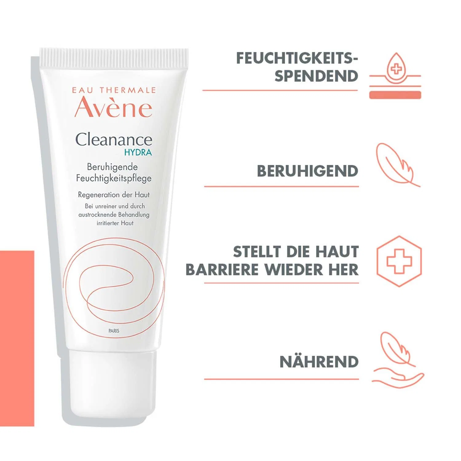 Крем для лица SPF AVENE Успокаивающий увлажняющий Cleanance HYDRA от Avène — фото 3