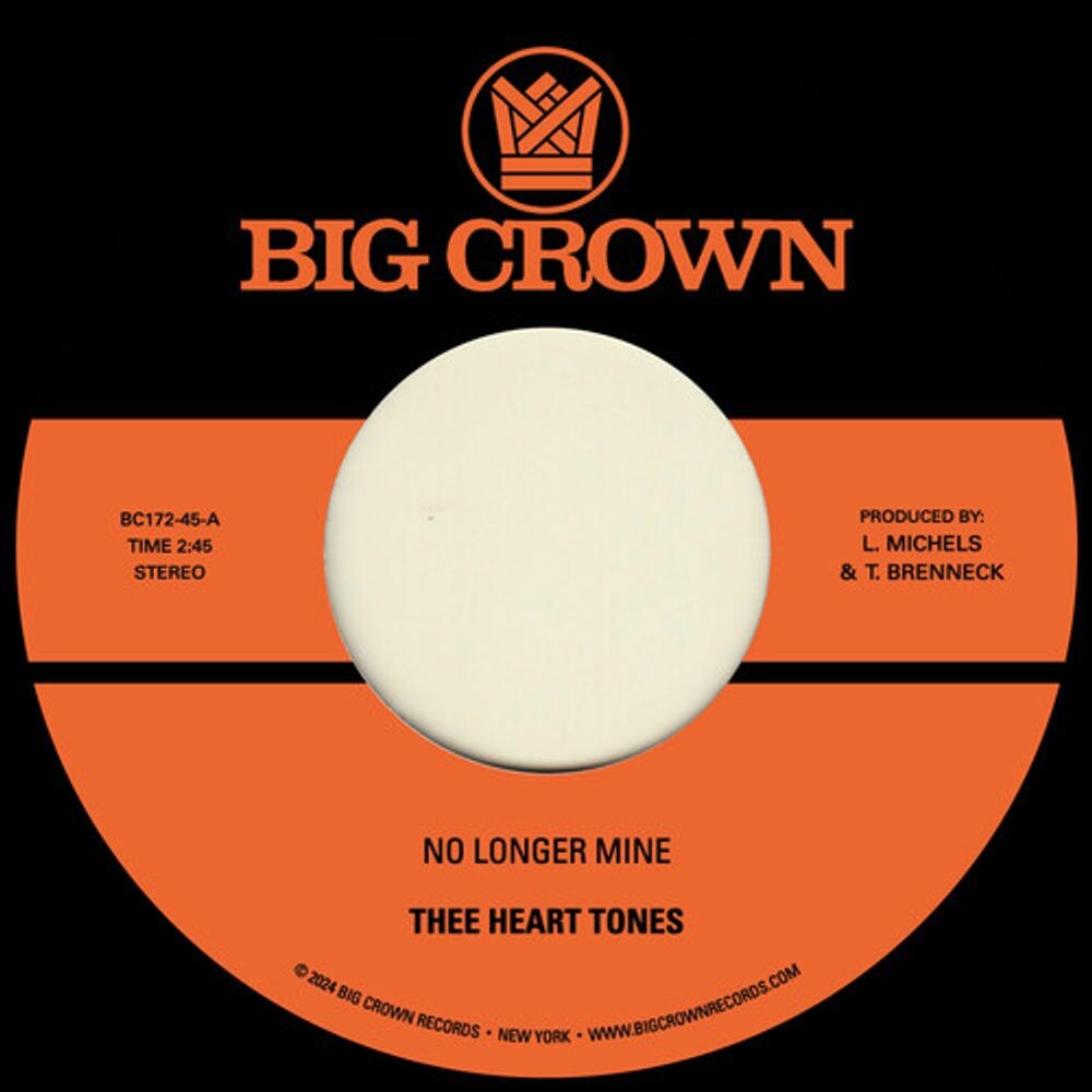 

Виниловая пластинка LP No Longer Mine / Cry My Tears Away (7") - Thee Heart Tones