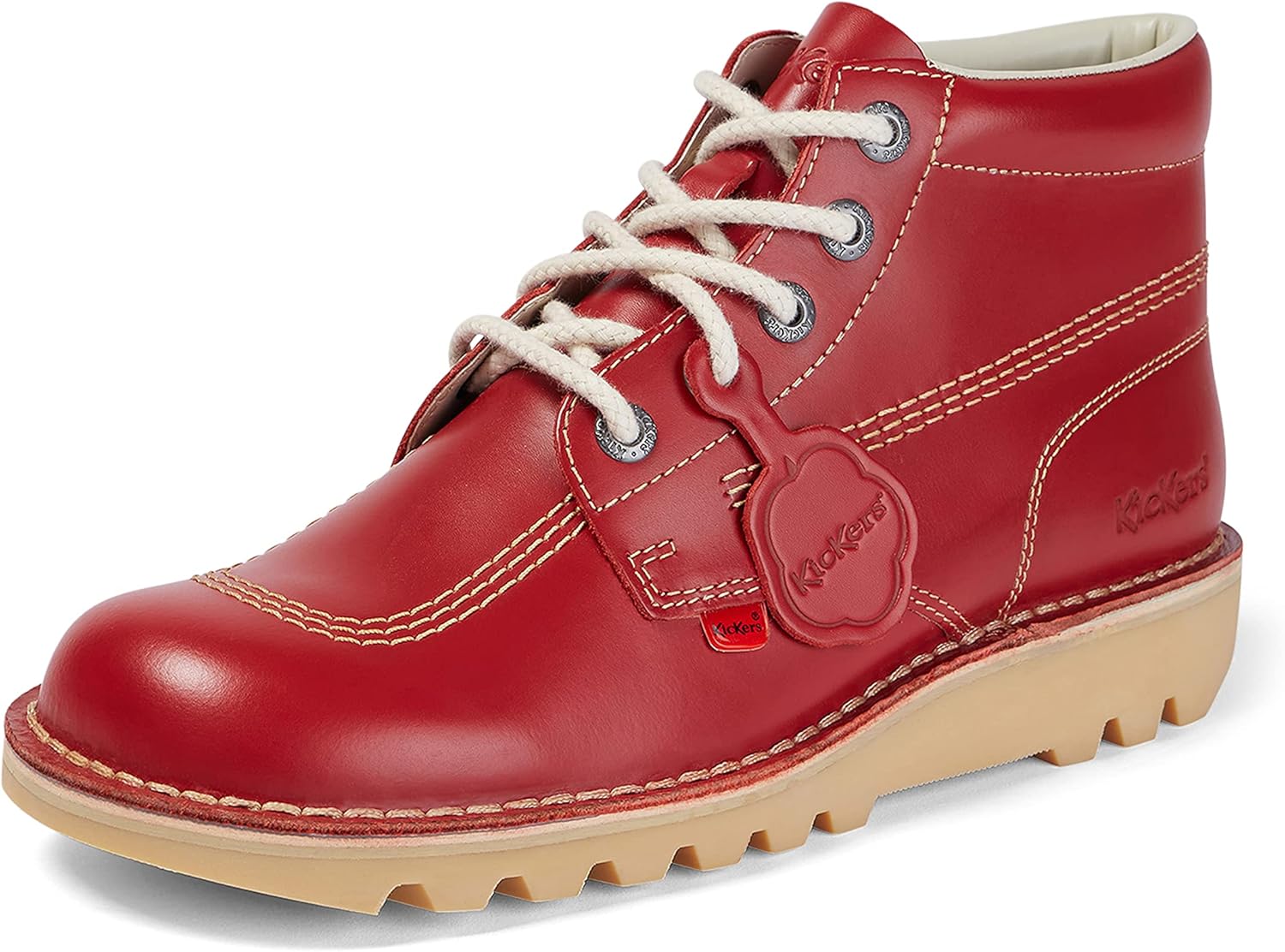 

Мужские кроссовки Kick Hi Luxe от Kickers, Red Red Lt Cream Rd Crm