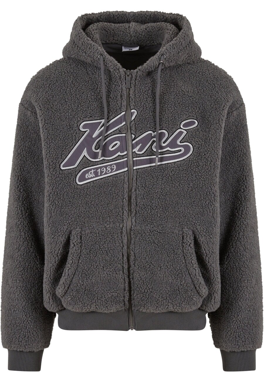 

Худи с капюшоном на молнии Karl Kani Varsity, Anthracite/Light grey
