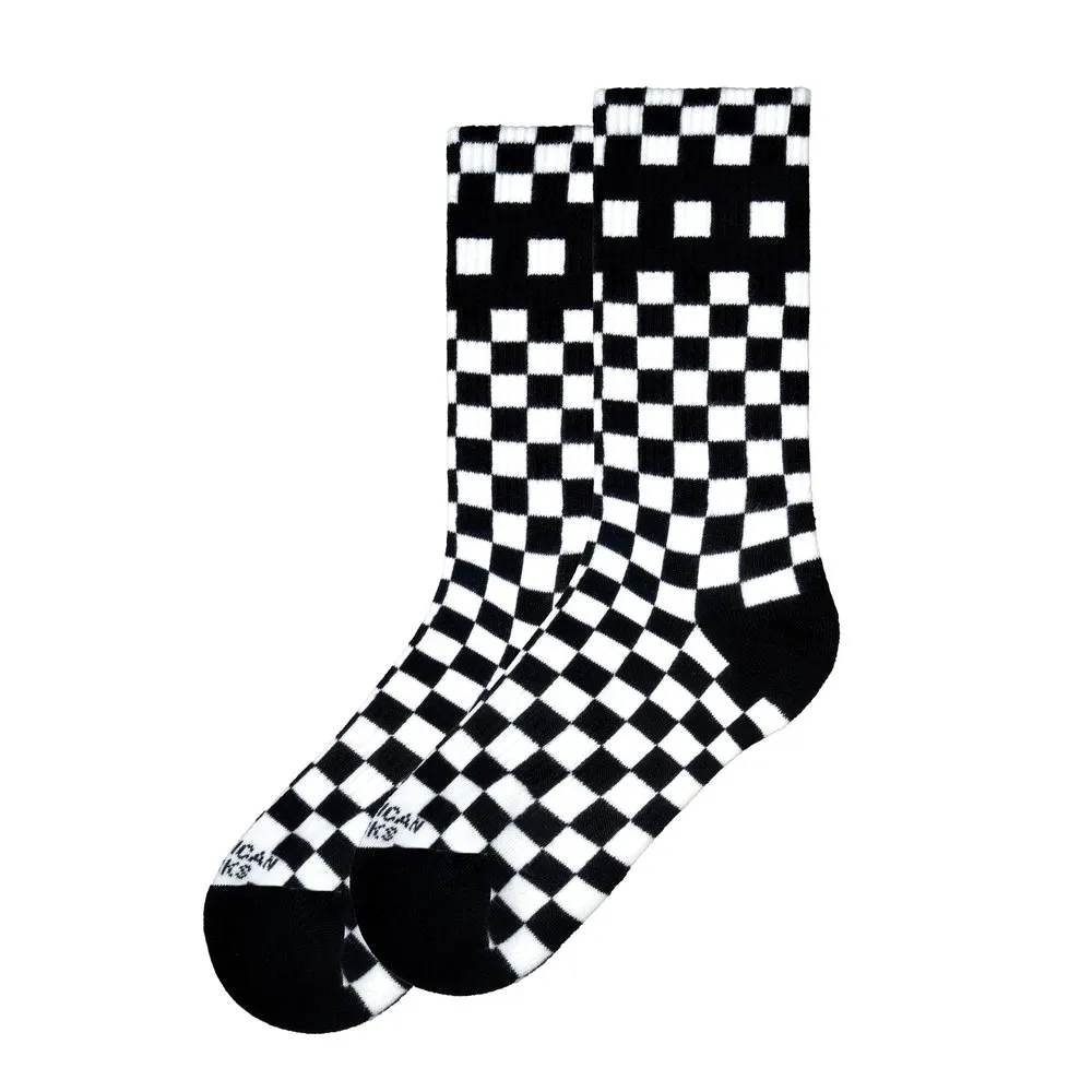

Носки American Checkerboard long, белый