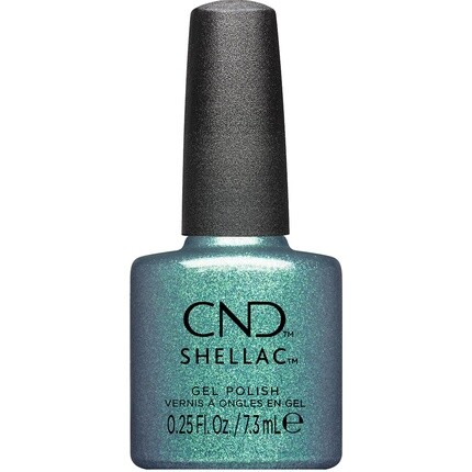 

CND Shellac UV лак для ногтей Teal-Tricity № 478 Бирюзовый мерцающий