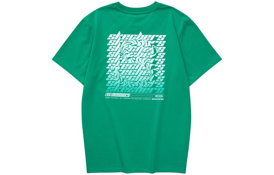 

Футболка GODRI Unisex Leaf Green Skechers, зеленый