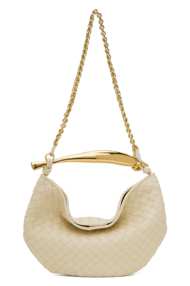 

Сардина с цепочкой Bottega Veneta, цвет string m brass