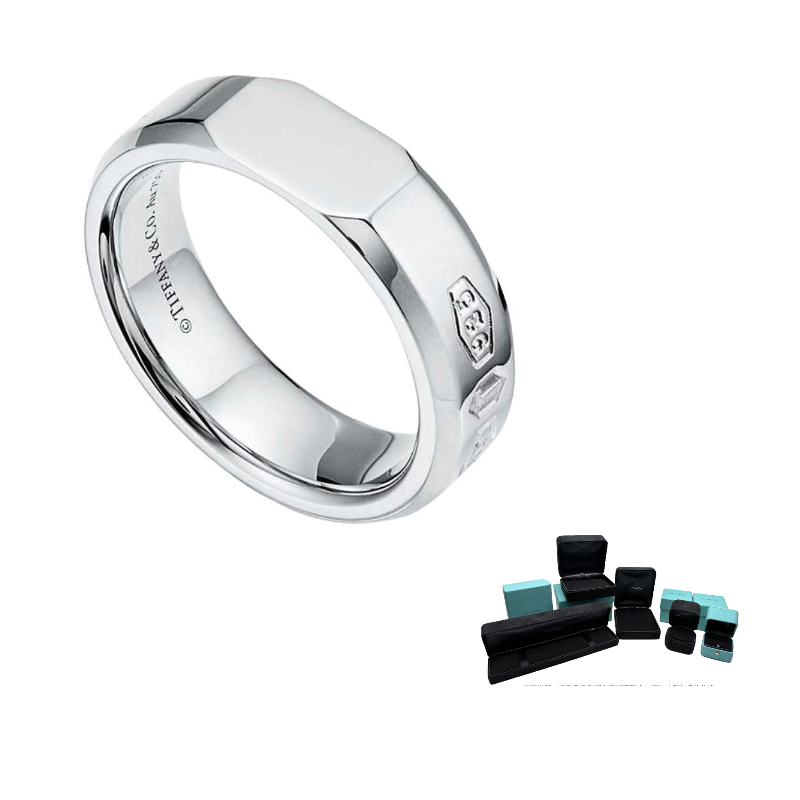 

TIFFANY & CO. Кольцо из стерлингового серебра 925 пробы Unisex Silver
