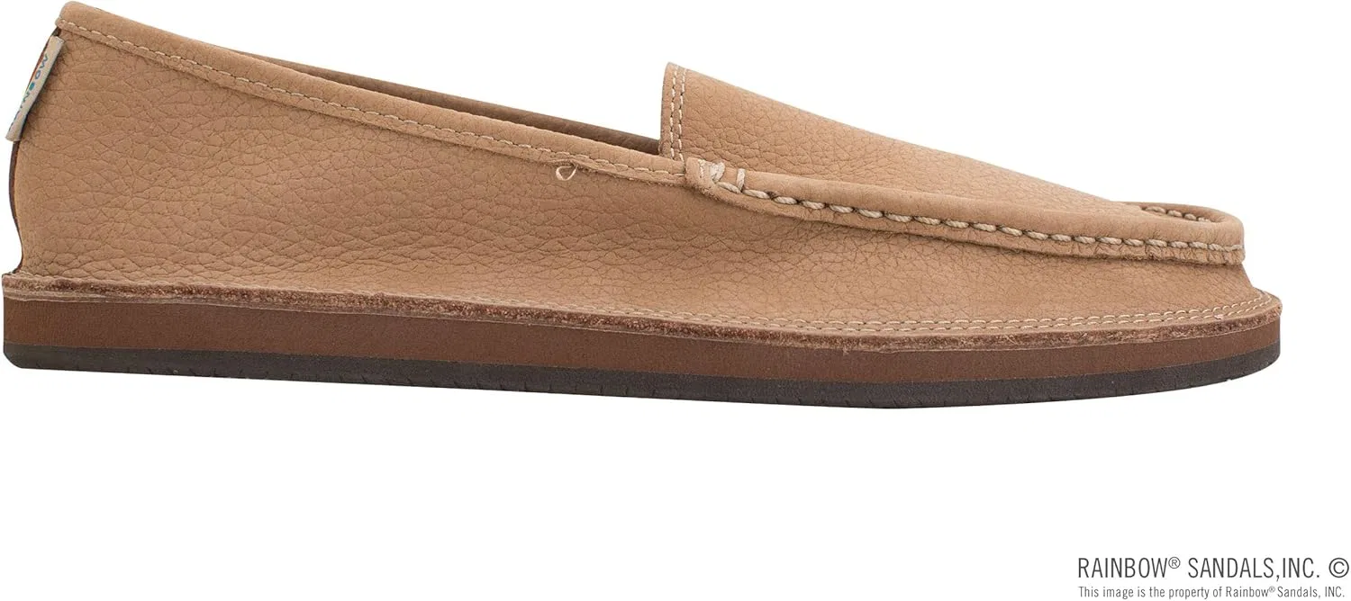 Лоферы из натуральной кожи, Sierra Brown Rainbow Sandals — фото 4