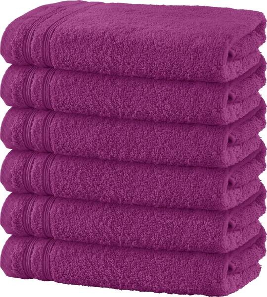 

Полотенце для душа Erwin Müller 6er-Pack 162963, 70x1x140 см цвет fuchsia