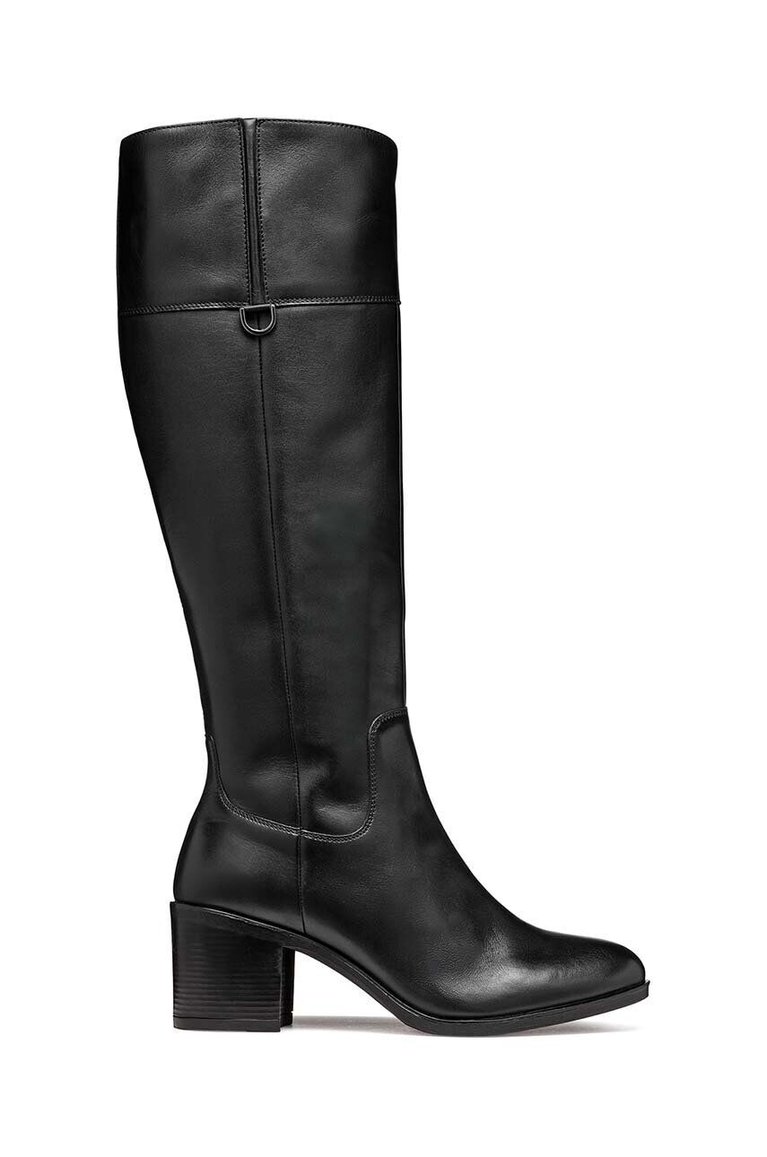 

Кожаные сапоги Geox D NEW ASHEEL, черный