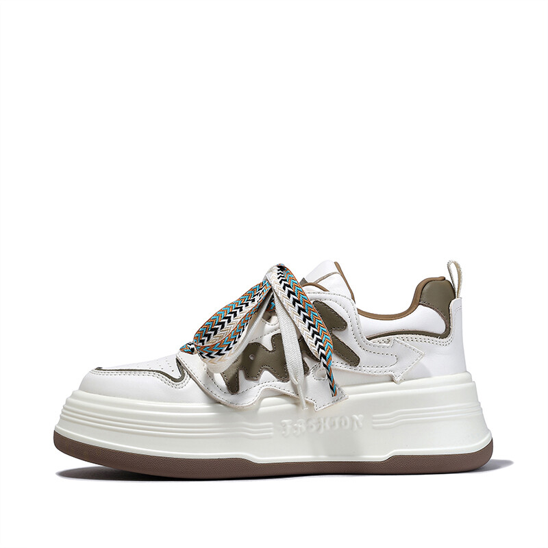 

Кеды BELLALILY Skateboard Shoes Women's Low-Top, белый