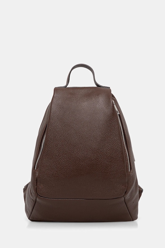 

Кожаный рюкзак Answear.Lab, коричневый