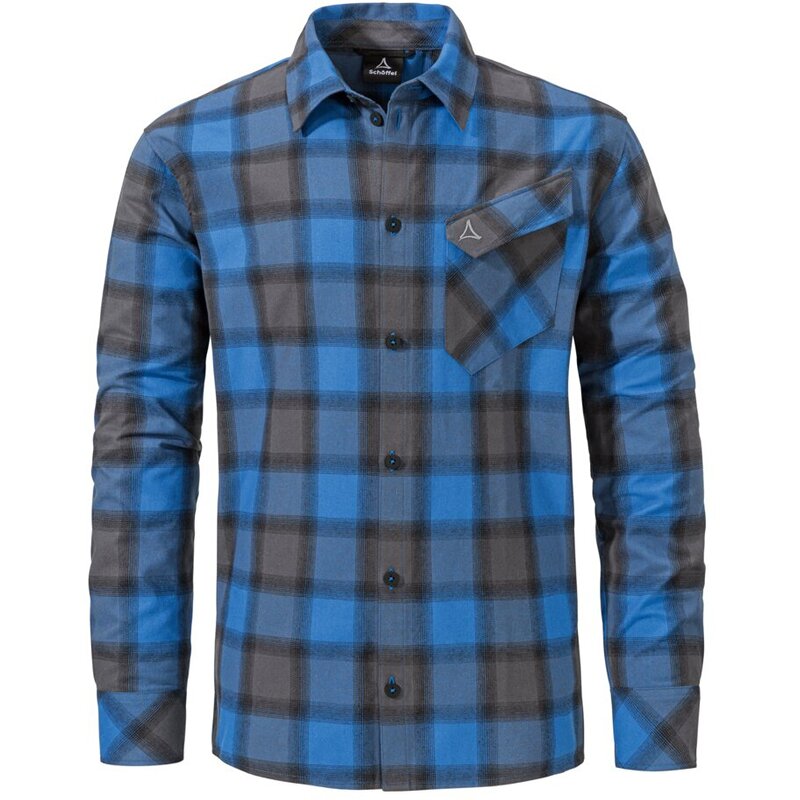 

Рубашка в стиле тополя mns Schöffel, синий